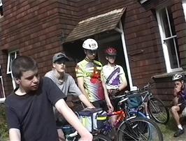 Ready to leave Lledr Valley youth hostel